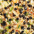 Black Olive & Mushroom Pizza
