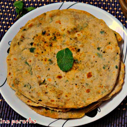 Pudina Parantha